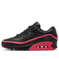 حذاء Nike x Undefeated Air Max 90 "أسود وأحمر شمسي" CJ7197-003