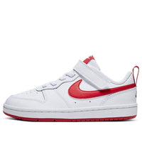 (PS) حذاء رياضي Nike Court Borough Low 2 أحمر/أبيض BQ5451-103