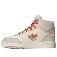 (WMNS) حذاء adidas Drop Step XL 'Clear White Brown' HQ6947