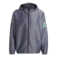 adidas Classic Windbreaker 'Silver Purple' HR5333