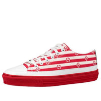 (WMNS) حذاء رياضي ستيلار من لويس فيتون باللونين الأبيض والأحمر 1A7U4R