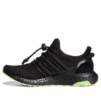 adidas Ivy Park x UltraBoost 'أسود عالي الدقة أصفر' GX0200