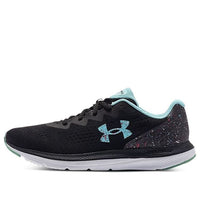 (WMNS) حذاء Under Armour Charged Impulse 2 "أسود أزرق مرقط" 3024613-002