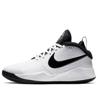 (GS) Nike Team Hustle D9 'أبيض أسود' AQ4224-100