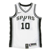 قميص/سترة كرة السلة Nike NBA Retro SW Fan Edition للرجال Derozan 1 رقم 0 أبيض 864449-102