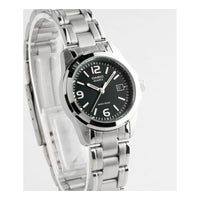 CASIO STANDARDSeries Quartzes Golden/Black Dial Black Analog LTP-1215A-1A