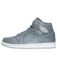 حذاء Air Jordan 1 Mid "Cool Grey" رقم 554724-031