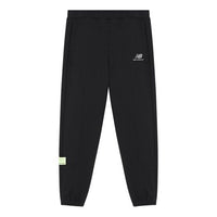 New Balance Logo Casual Sweatpants 'Black' AMP21366-BK