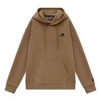 New Balance x JHI Logo Printed Hoodie 'Brown' NCA89033-BEI