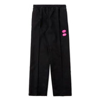 Off-White Rubber Street Logo Retro Sports Pants Black OMCA086R198200211000