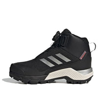 (PS) حذاء المشي لمسافات طويلة adidas Terrex Winter Mid Boa 'Core Black Silver Metallic' FU7272