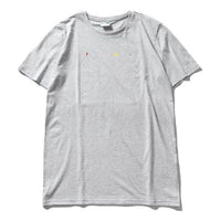 تي شيرت PUMA Fierce Cat مطبوع بأكمام قصيرة ونمط زوجين باللون الرمادي 578840-04