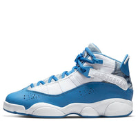 (GS) حذاء Air Jordan 6 Rings "Bleached Denim" DM8956-100