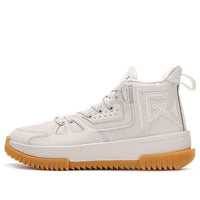 حذاء رياضي ANTA Basketball Series متوسط ​​"رمادي أبيض" 112141801-3