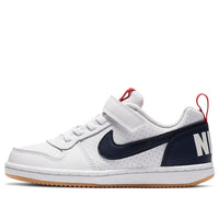 (PS) Nike Court Borough Low 'White Red Blue' 870025-105