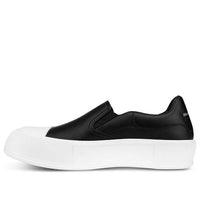 Alexander McQueen Deck Skate Plimsoll 'Black White' 654595WHZT81070