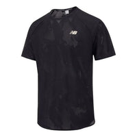 New Balance Q Speed Jacquard T-Shirt 'Black' MT33281-BK