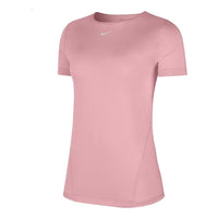 (WMNS) تي شيرت Nike 365 Top Ss Essential Training Sports سريع الجفاف بأكمام قصيرة وردي AO9952-630