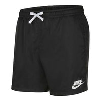 Nike Sportswear Woven Casual Breathable Shorts Black AT5289-010