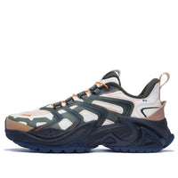 (WMNS) Li-Ning x Soulland X-Claw Ace 3M 'White Olive Blue' AZGS104-5