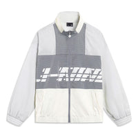 Li-Ning Windbreaker Athletic Jacket 'White Grey' AJDT405-3