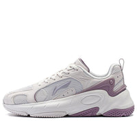 (WMNS) جوز الهند Li-Ning 'White Grey Purple' AGCT392-3