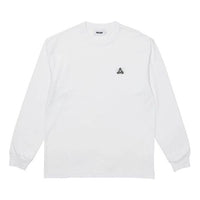 PALACE Unisex Logo Round-Neck Sweatshirt White P20LS009