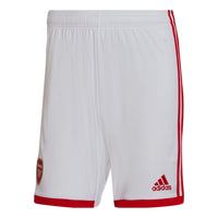adidas Arsenal 22/23 Home Shorts 'White Red' H25652