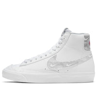 (GS) Nike Blazer Mid '77 'White Logo Print' DJ4624-100