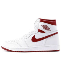 حذاء Air Jordan 1 Retro High OG "أحمر معدني" 555088-103