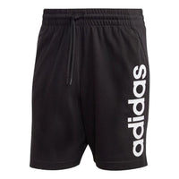 شورت adidas AEROREADY Essentials Single Jersey Linear Logo Shorts 'Black' IC0062