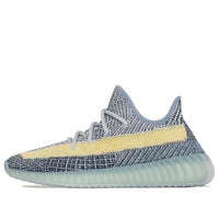 حذاء adidas Yeezy Boost 350 V2 باللون الأزرق الرمادي GY7657