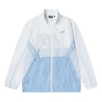 New Balance Summer Lifestyle Jacket Asia Sizing 'White Light Blue' 5AC2U503-LBL