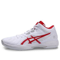 حذاء ASICS Gelhoop V13 "أبيض وأحمر" 1063A035-104