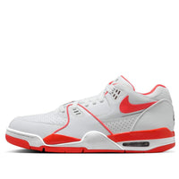 Nike Air Flight 89 Low 'Pure Platinum Picante Red' HJ4484-001