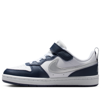 (PS) Nike Court Borough Low Recraft 'White Silver Navy'  DV5457-135