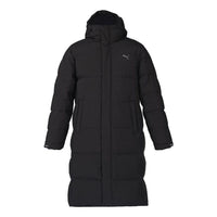 PUMA Long Down Jacket 'Black Grey' 932587-01