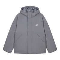 New Balance Winter Windproof Down Jacket 'Grey' AMJ33322-TTM