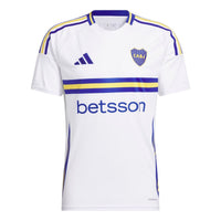 adidas Boca Juniors 24/25 Away Jersey 'White Purple' IS7464