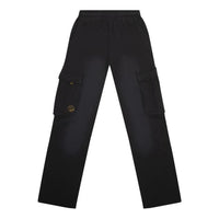 Drew House Oversized Cargo Sweatpant 'Fade Black' DR-FW22-107