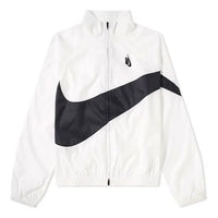 جاكيت Nike Lab Heritage أبيض وأسود بشعار كبير "أسود أبيض" AA1569-100