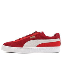 حذاء PUMA Suede Classic للرجال باللون الأحمر الراوند 365347-71