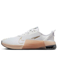(WMNS) Nike Metcon 9 EasyOn 'White Metallic Gold Sanddrift' DZ2540-104