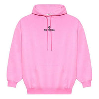 (WMNS) Balenciaga Sponsor Hoodie Pink Red 578135TJVE15764