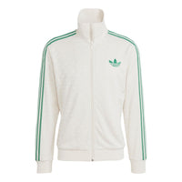adidas originals Adicolor 70s Monogram Track Top 'White Green' IP6981