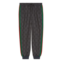 Gucci Jumbo GG Jogging Pant With Web 'Grey Dark Grey' 715192-XJF52-1155