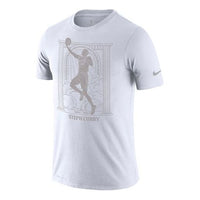 قميص Nike Golden State Warriors MVP DRI-FIT NBA سريع الجفاف بأكمام قصيرة أبيض CT4011-100