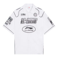 Li-Ning Sports Team Graphic Shirts 'White' ASHS023-1