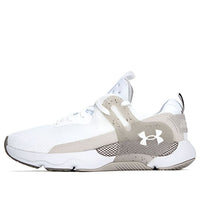 (WMNS) حذاء التدريب HOVR Apex 3 من Under Armour باللونين الأبيض والبني 3024272-110