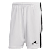 شورت رياضي لكرة القدم/كرة القدم من adidas Squad 21 Sho Stripe باللون الأبيض GN5773